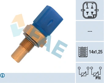 Sensor, coolant temperature (33791)
