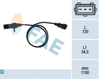 Sensor, crankshaft pulse (79006)