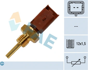 Sensor, coolant temperature (33704)