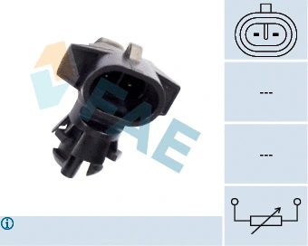 Sensor, exterior temperature (33501)