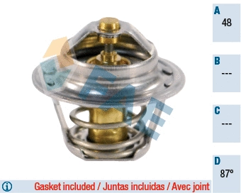 Thermostat, coolant (5202987)