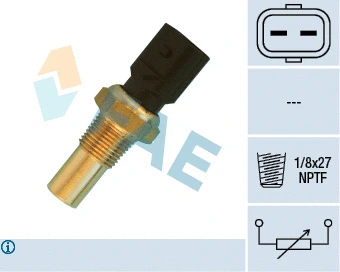 Sensor, coolant temperature (33540)