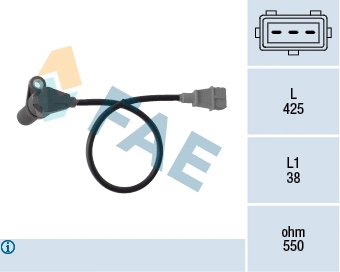 Sensor, crankshaft pulse (79364)