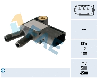 Sensor, exhaust pressure (16116)