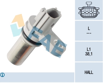 Sensor, crankshaft pulse (79380)