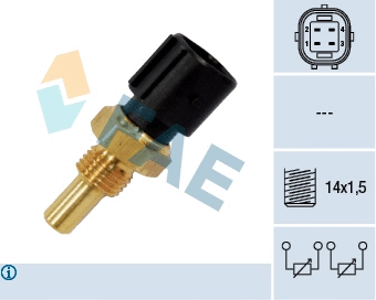 Sensor, coolant temperature (33860)