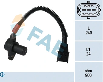 Sensor, crankshaft pulse (79356)