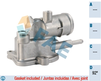 Thermostat, coolant (5350392)