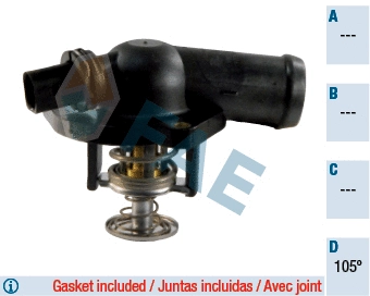 Thermostat, coolant (5348305)