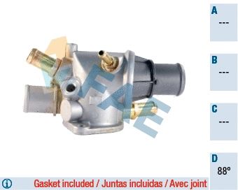 Thermostat, coolant (5340088)