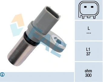 Sensor, crankshaft pulse (79240)