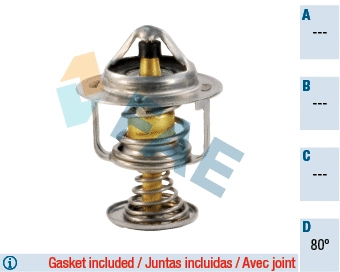 Thermostat, coolant (5324880)