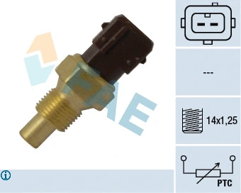 Sensor, coolant temperature (33792)