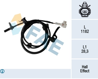 Sensor, wheel speed (78464)