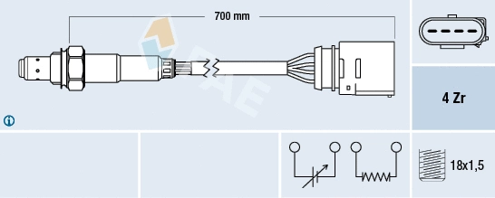Lambda Sensor (77205)