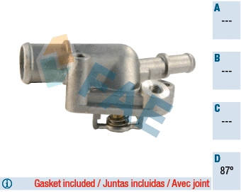 Thermostat, coolant (5336587)