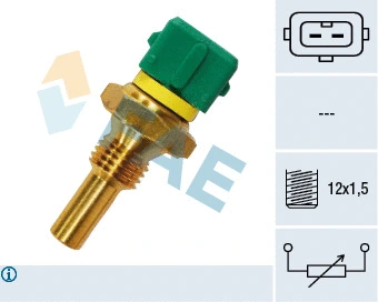 Sensor, cylinder head temperature (33120)