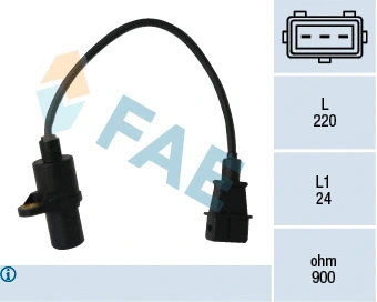 Sensor, crankshaft pulse (79049)