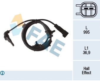 Sensor, wheel speed (78262)
