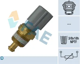 Sensor, coolant temperature (33734)
