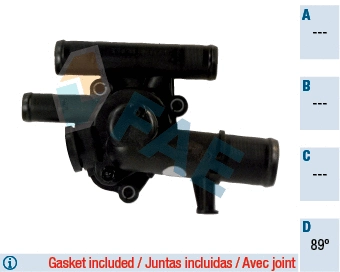Thermostat, coolant (5350889)