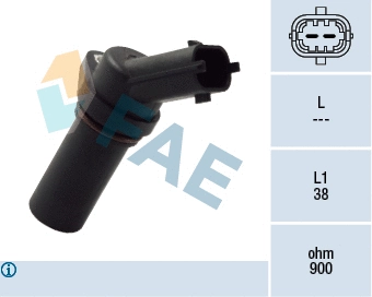 Sensor, crankshaft pulse (79401)