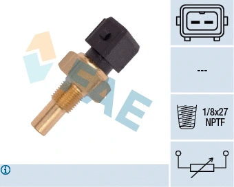 Sensor, coolant temperature (33830)