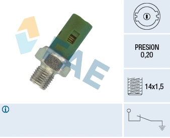 Oil Pressure Switch (12630)