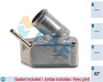 Thermostat, coolant (5345892)