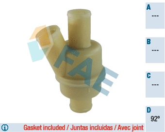 Thermostat, coolant (5352792)