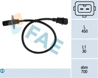 Sensor, crankshaft pulse (79001)