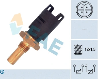 Sensor, oil temperature (33296)