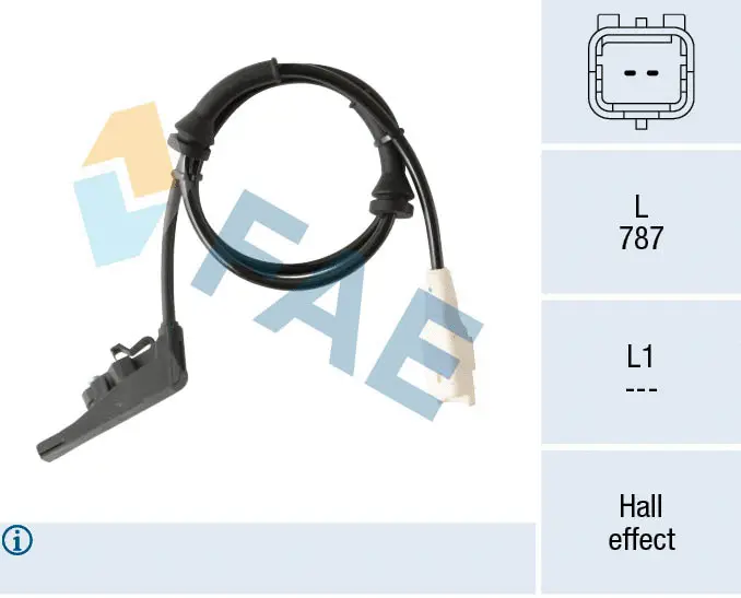 Sensor, wheel speed (78318)