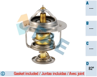 Thermostat, coolant (5324782)