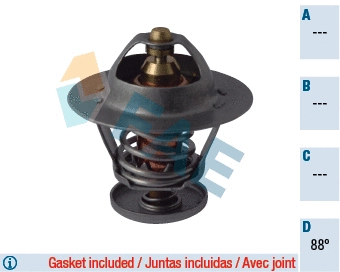 Thermostat, coolant (5301488)