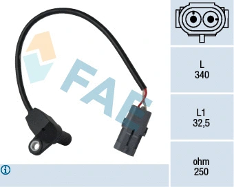 Sensor, crankshaft pulse (79185)