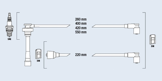 Ignition Cable Kit (85385)