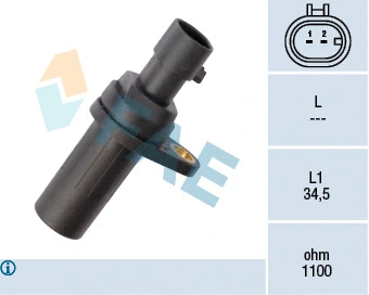 Sensor, crankshaft pulse (79196)