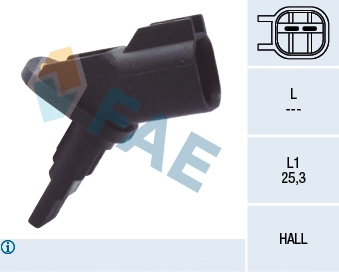 Sensor, wheel speed (78094)