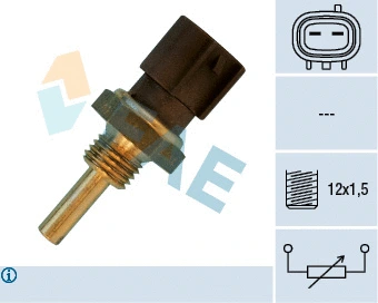 Sensor, coolant temperature (33580)