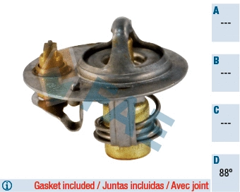 Thermostat, coolant (5324188)