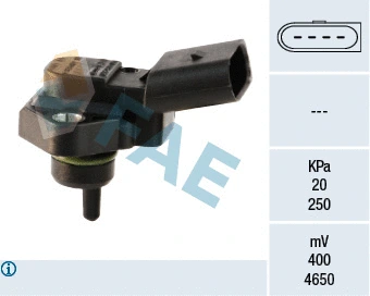Sensor, boost pressure (15030)