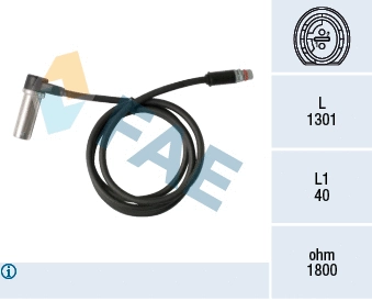 Sensor, wheel speed (78363)