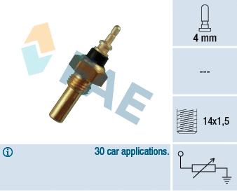 Sensor, coolant temperature (32330)