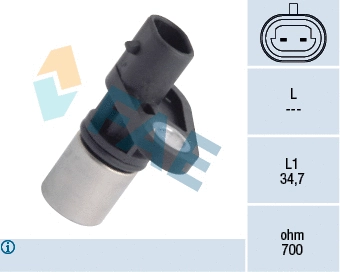 Sensor, crankshaft pulse (79205)