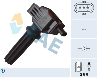 Ignition Coil (80255)