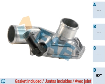 Thermostat, coolant (5321392)