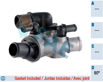 Thermostat, coolant (5336780)