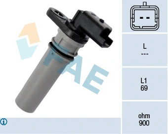 Sensor, crankshaft pulse (79256)
