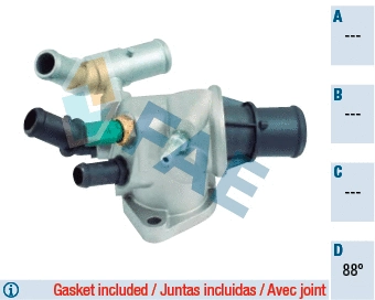 Thermostat, coolant (5338288)